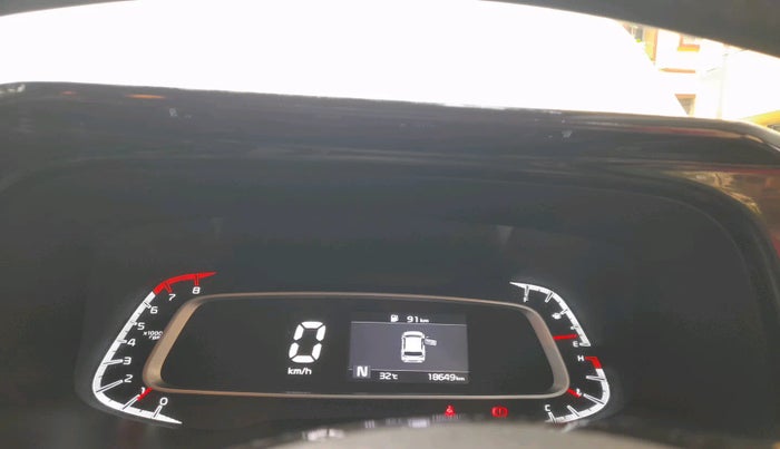 2021 KIA SONET HTX 1.0 IMT, Petrol, Manual, 18,649 km, interior