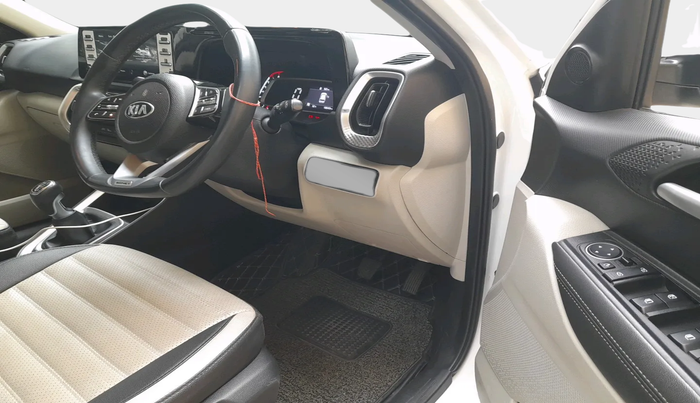 2021 KIA SONET HTX 1.0 IMT, Petrol, Manual, 18,649 km, interior