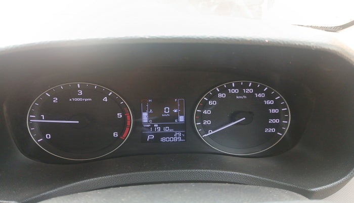 2017 Hyundai Creta SX PLUS AT 1.6 DIESEL, Diesel, Automatic, 1,80,089 km, interior