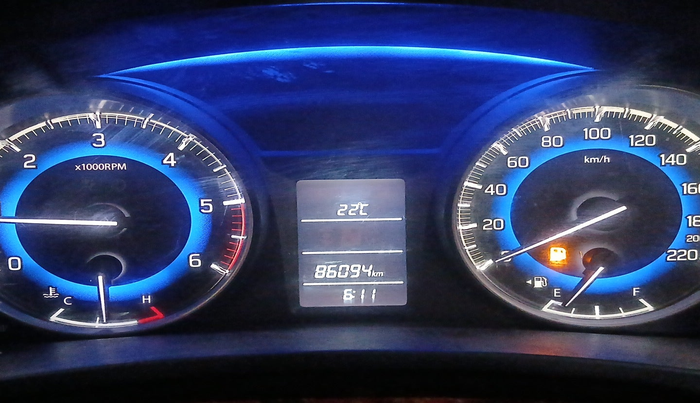 2016 Maruti Baleno DELTA DIESEL 1.3, Diesel, Manual, 86,094 km, interior