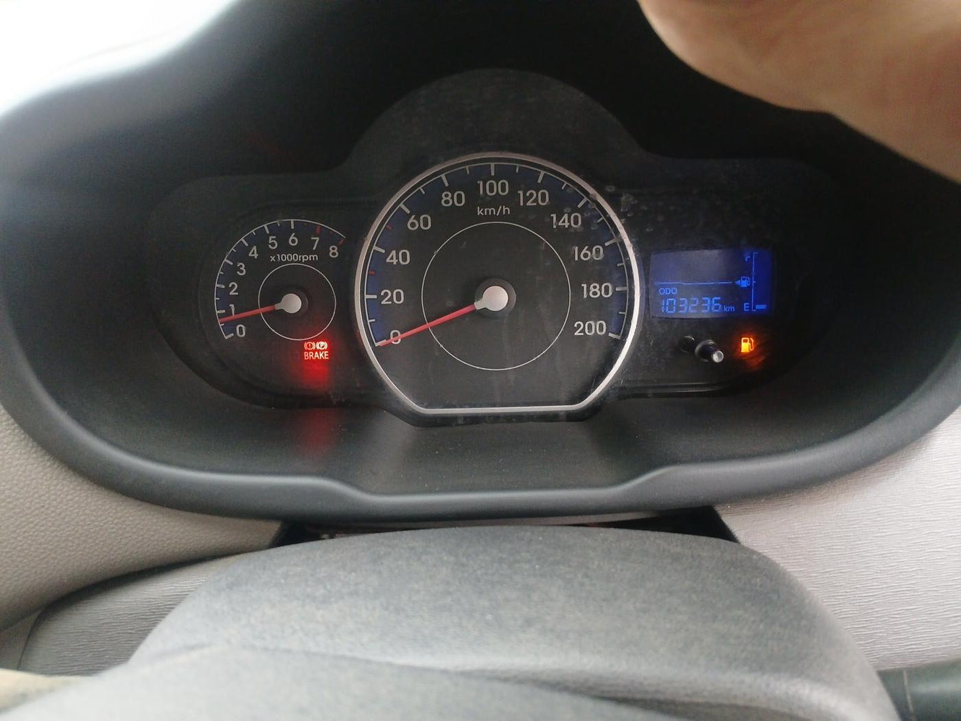 2011 Hyundai i10 MAGNA 1.2, Petrol, Manual, 1,03,260 km, interior