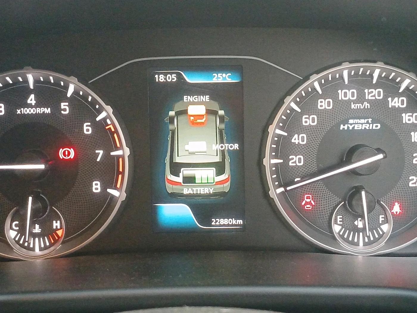 2022 Maruti BREZZA ZXI SMART HYBRID , Petrol, Manual, 22,880 km, interior
