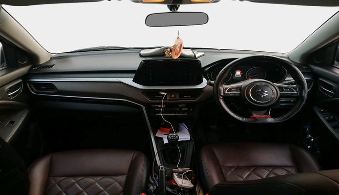 2022 Maruti BREZZA ZXI SMART HYBRID , Petrol, Manual, 22,880 km, interior