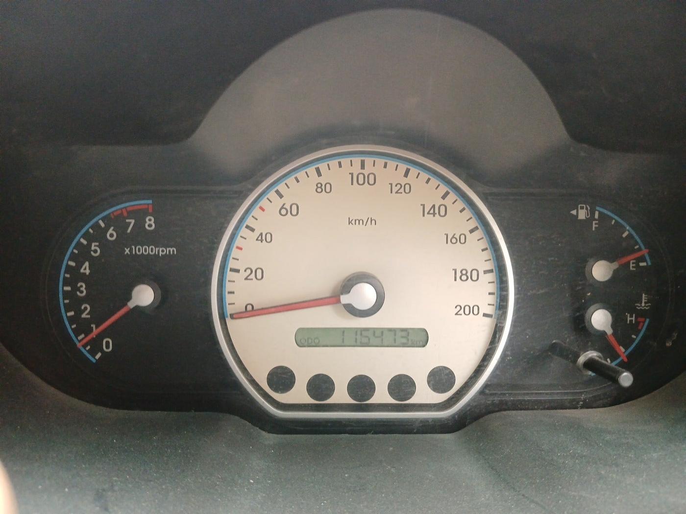 2010 Hyundai i10 SPORTZ 1.2, Petrol, Manual, 1,16,500 km, interior