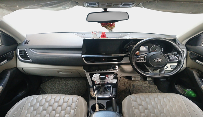 2020 KIA SELTOS HTX IVT 1.5 PETROL, Petrol, Automatic, 1,07,007 km, interior