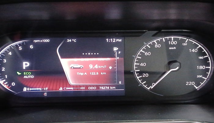 2022 Tata Harrier XZA PLUS 2.0L DUAL TONE, Diesel, Automatic, 76,274 km, interior