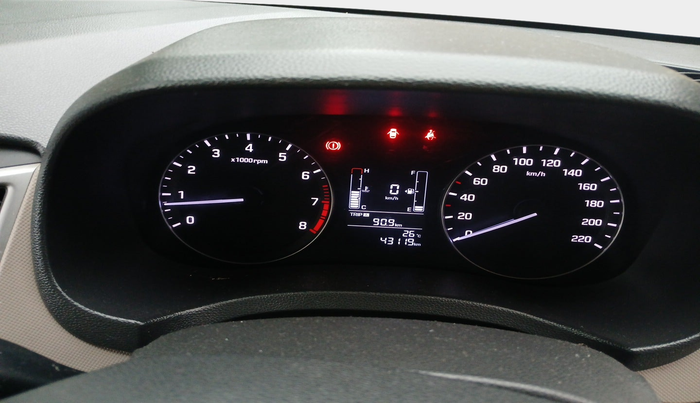 2017 Hyundai Creta E PLUS 1.6 PETROL, Petrol, Manual, 43,119 km, interior