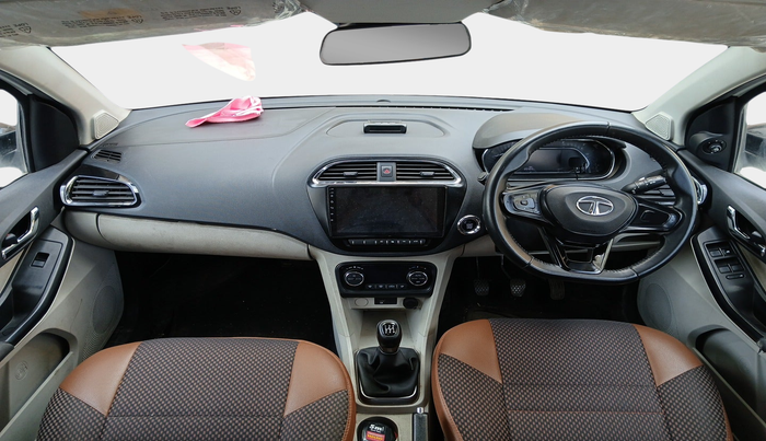 2022 Tata TIGOR XZ PLUS CNG LEATHERETTE PACK, Petrol, Manual, 85,415 km, interior