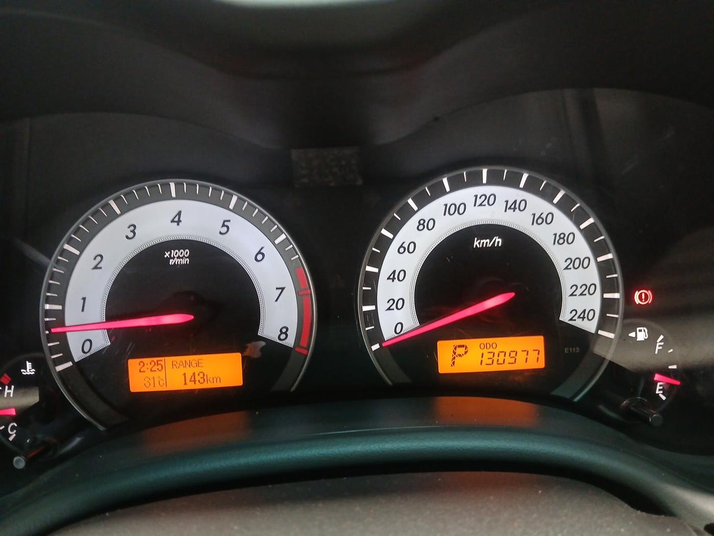 2012 Toyota Corolla Altis VL AT PETROL, Petrol, Automatic, 1,30,977 km, interior