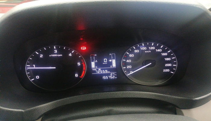 2016 Hyundai Creta SX PLUS 1.6 DIESEL, Diesel, Manual, 1,55,752 km, interior