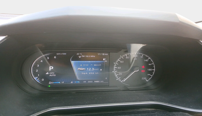 2021 Tata Harrier XZA PLUS 2.0L, Diesel, Automatic, 94,881 km, interior