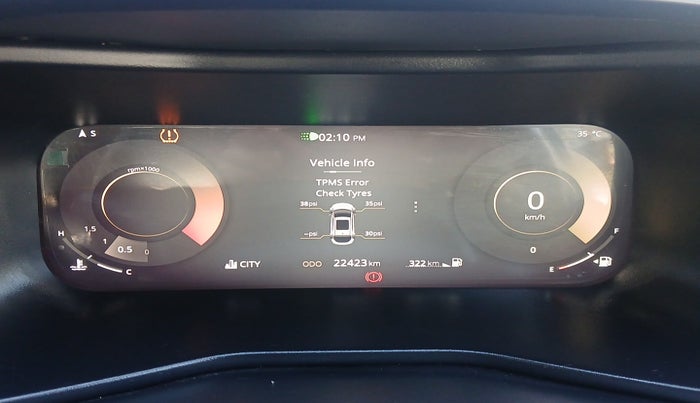 2024 Tata Curvv Accomplished S 1.2 Petrol 6MT, Petrol, Manual, 22,423 km, interior