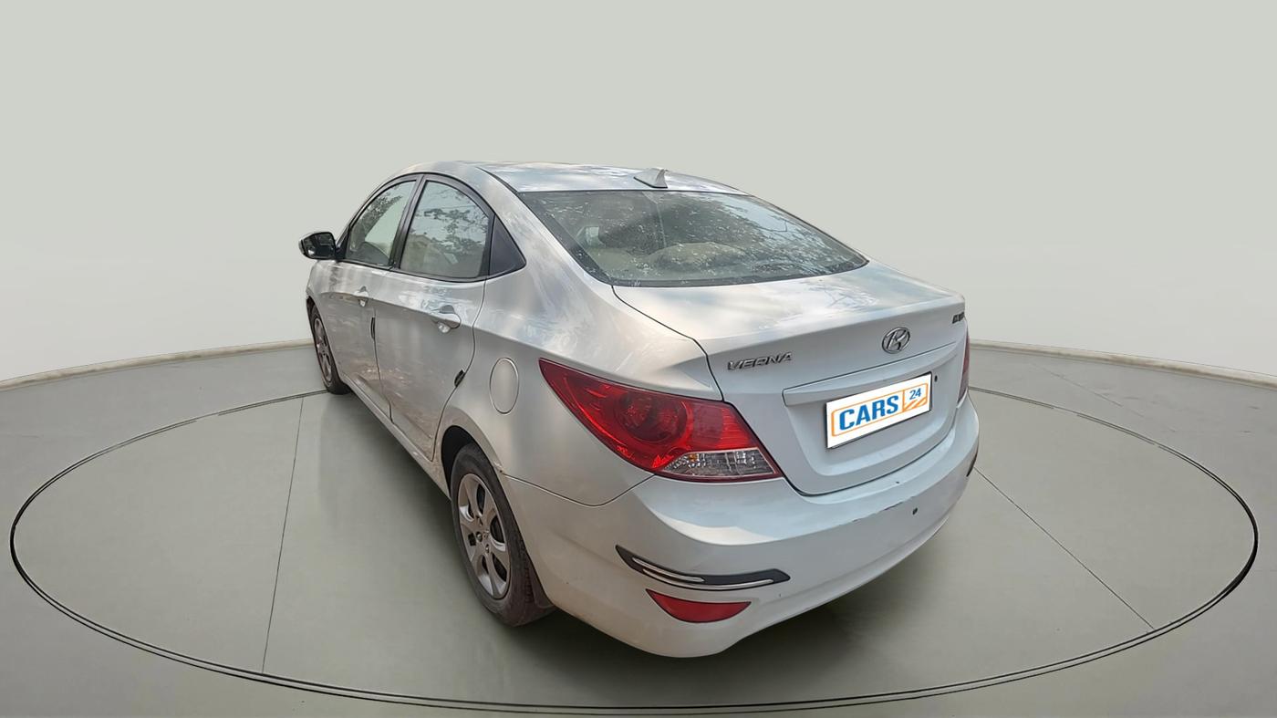 2012 Hyundai Verna FLUIDIC 1.4 VTVT, Petrol, Manual, 1,12,072 km, exterior