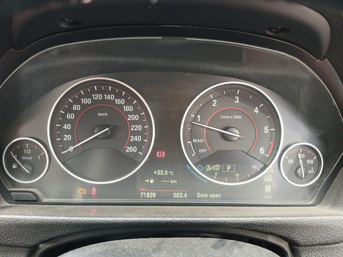2014 BMW 3 Series 320D SPORTLINE, Diesel, Automatic, 71,839 km, interior