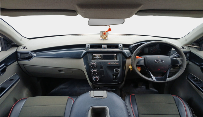2017 Mahindra Kuv100 K4 6 STR, Petrol, Manual, 48,510 km, interior