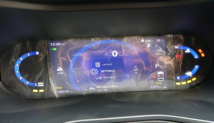 2024 Tata NEXON CREATIVE+ DCA 1.2 PETROL, Petrol, Automatic, 6,519 km, interior