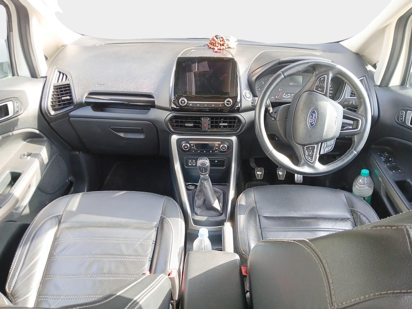2018 Ford Ecosport TITANIUM + 1.5L DIESEL, Diesel, Manual, 1,26,035 km, interior
