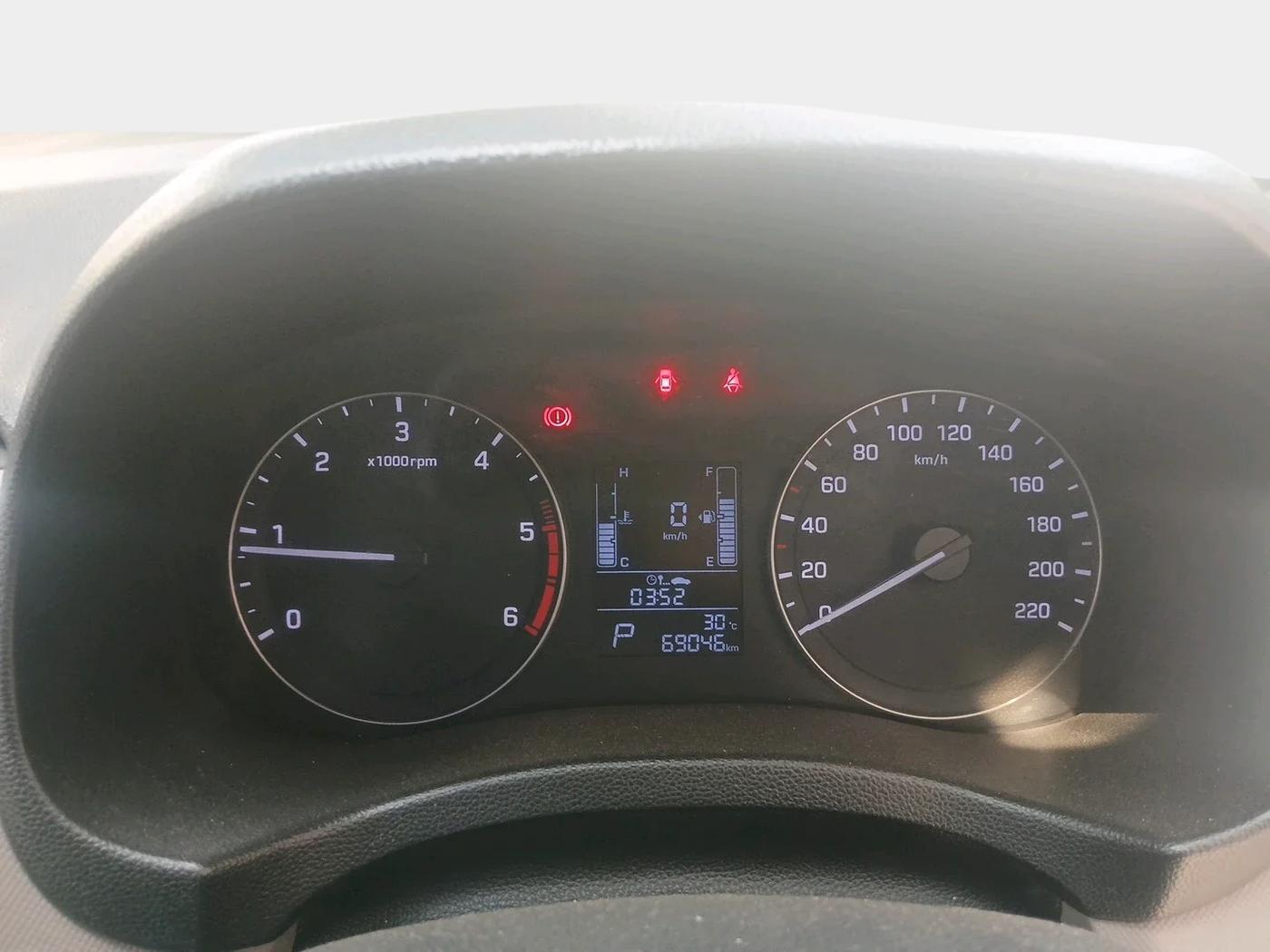 2019 Hyundai Creta SX AT 1.6 DIESEL, Diesel, Automatic, 69,046 km, interior
