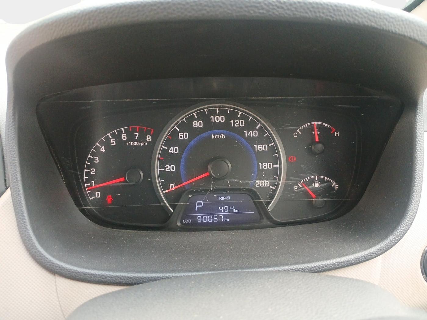 2015 Hyundai Grand i10 ASTA AT 1.2 KAPPA VTVT, Petrol, Automatic, 90,057 km, interior