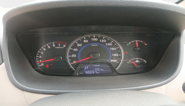 2015 Hyundai Grand i10 ASTA AT 1.2 KAPPA VTVT, Petrol, Automatic, 90,057 km, interior