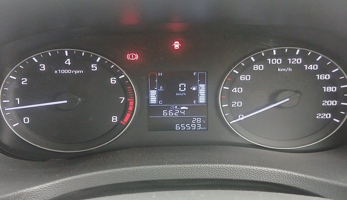 2017 Hyundai Creta E PLUS 1.6 PETROL, Petrol, Manual, 65,593 km, interior