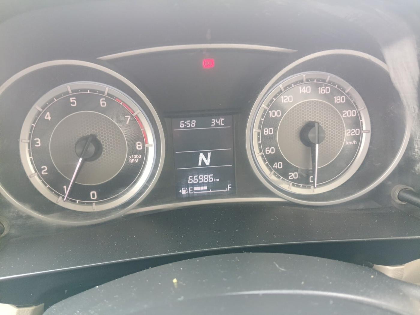 2017 Maruti Dzire ZXI PLUS AMT, Petrol, Automatic, 67,540 km, interior