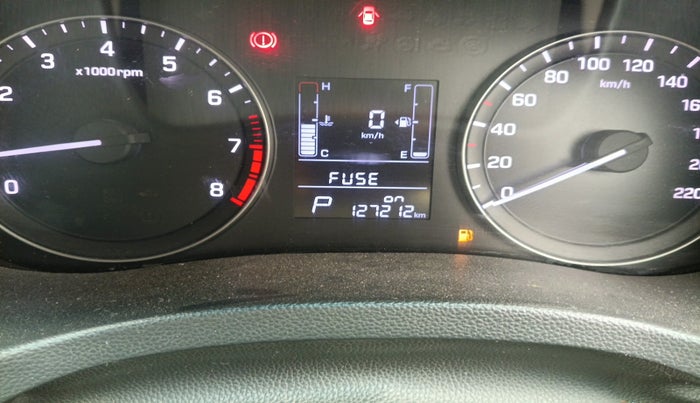 2016 Hyundai Creta SX PLUS AT 1.6 PETROL, Petrol, Automatic, 1,27,212 km, interior