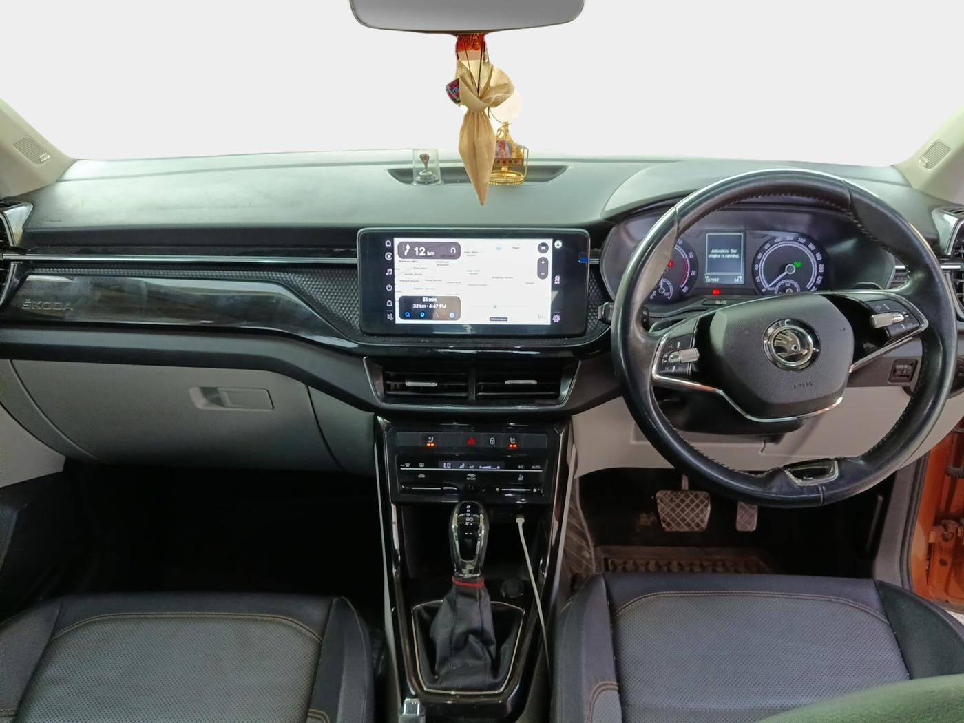 2021 Skoda KUSHAQ STYLE 1.0L TSI AT, Petrol, Automatic, 1,08,000 km, interior