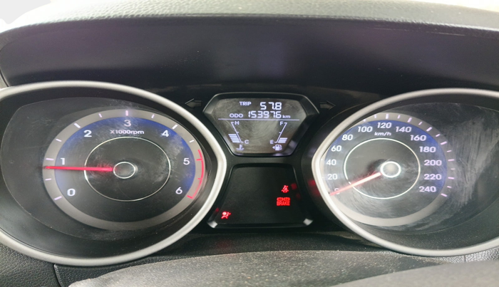 2016 Hyundai New Elantra 1.6 SX MT DIESEL, Diesel, Manual, 1,53,976 km, interior