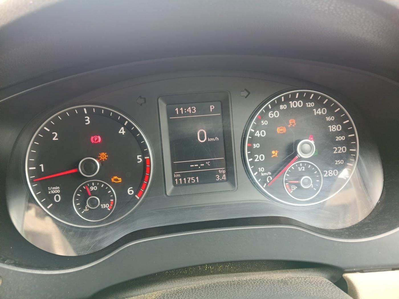 2011 Volkswagen Jetta HIGHLINE TDI AT, Diesel, Automatic, 1,11,751 km, interior