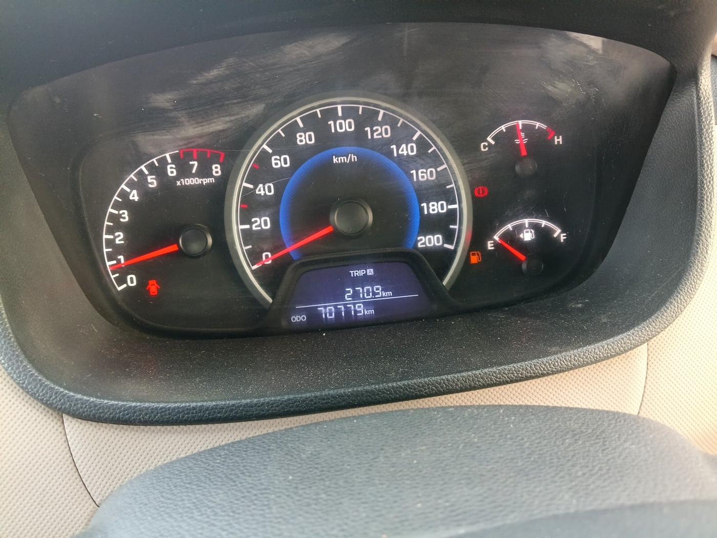 2019 Hyundai Grand i10 MAGNA 1.2 KAPPA VTVT, Petrol, Manual, 70,779 km, interior