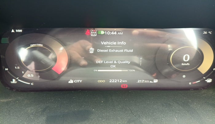 2024 Tata Safari PURE PLUS S DARK EDITION, Diesel, Manual, 22,212 km, interior