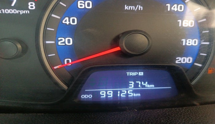 2015 Hyundai Xcent SX 1.2 (O), CNG, Manual, 99,125 km, interior