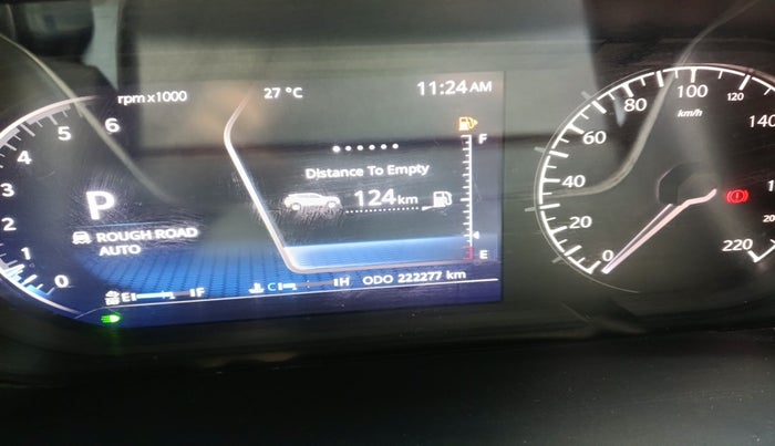 2020 Tata Harrier XZA PLUS 2.0L DARK EDITION, Diesel, Automatic, 2,22,277 km, interior