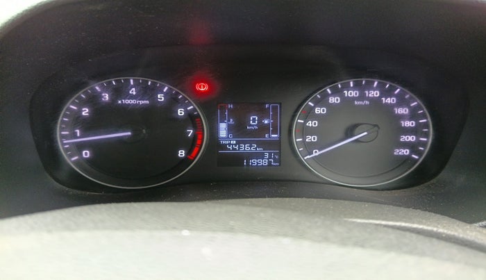 2018 Hyundai Creta SX 1.6 PETROL, Petrol, Manual, 1,19,987 km, interior
