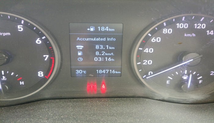 2017 Hyundai Verna 1.6 VTVT SX (O), Petrol, Manual, 1,84,716 km, interior