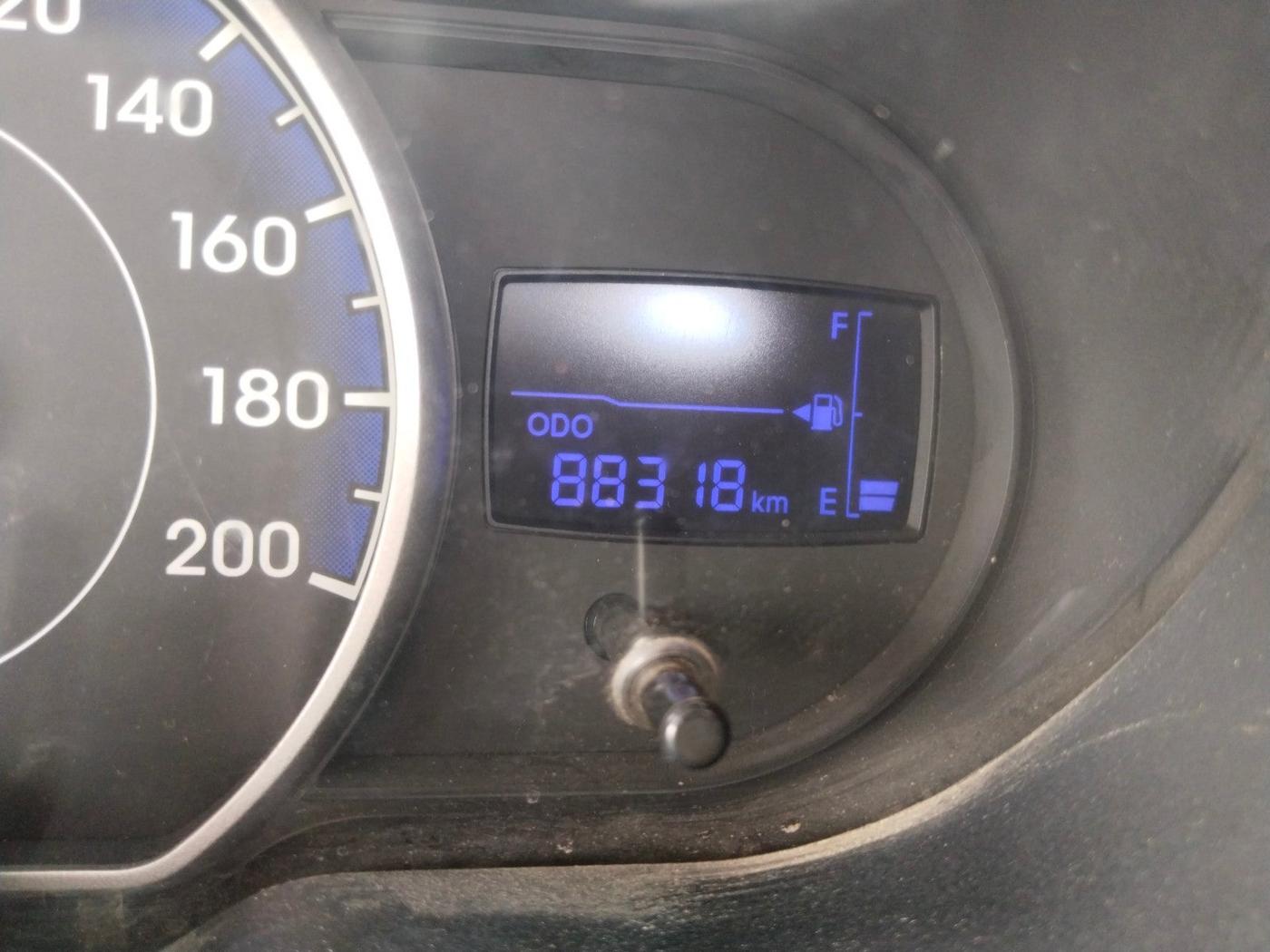 2012 Hyundai i10 SPORTZ 1.2, Petrol, Manual, 91,000 km, interior