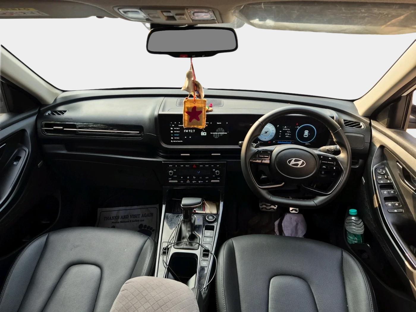 2024 Hyundai Creta SX (O) 1.5 Diesel AT Knight Edition, Diesel, Automatic, 33,817 km, interior