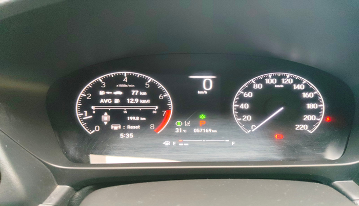 2023 Honda City 1.5L I-VTEC ZX CVT, Petrol, Automatic, 57,169 km, interior