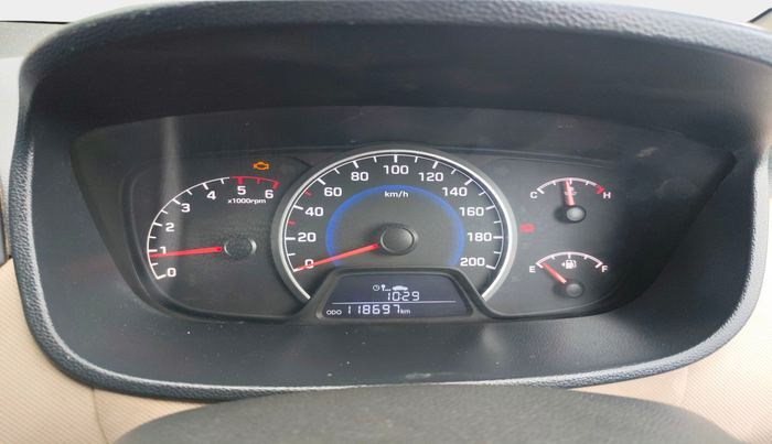 2018 Hyundai Grand i10 SPORTZ U2 1.2 CRDI, Diesel, Manual, 1,18,697 km, interior