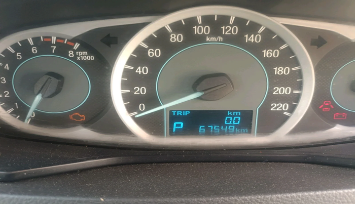 2016 Ford Figo Aspire TITANIUM 1.5 PETROL AT, Petrol, Automatic, 67,549 km, interior