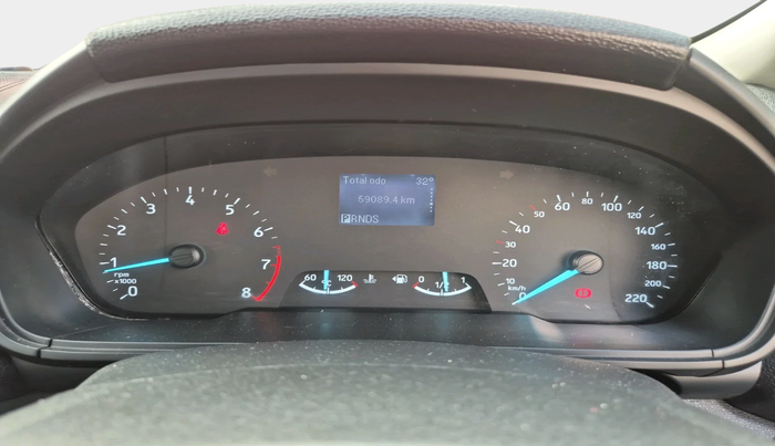 2018 Ford Ecosport TITANIUM + 1.5L PETROL AT, Petrol, Automatic, 59,089 km, interior