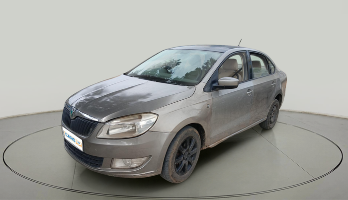 2012 Skoda Rapid AMBITION 1.6 TDI CR MT, Diesel, Manual, 1,61,332 km, exterior