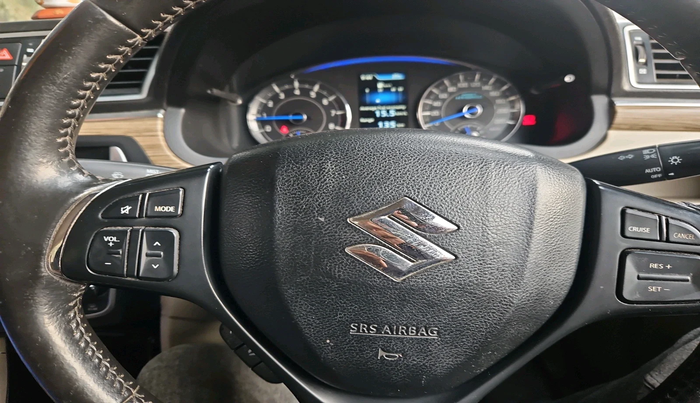 2019 Maruti Ciaz ALPHA 1.5 SHVS PETROL, Petrol, Manual, 95,414 km, interior