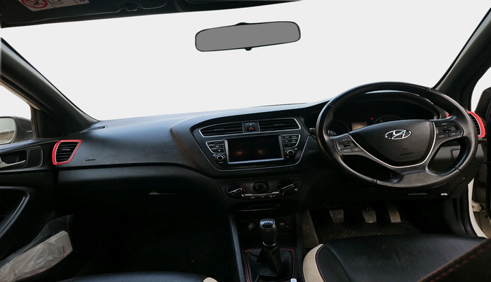 2019 Hyundai Elite i20 SPORTZ PLUS 1.2 DUAL TONE, Petrol, Manual, 49,502 km, interior