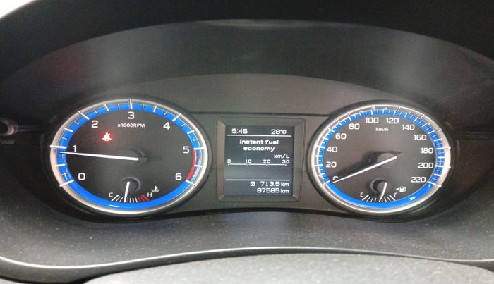 2015 Maruti S Cross ALPHA 1.3, Diesel, Manual, 87,585 km, interior