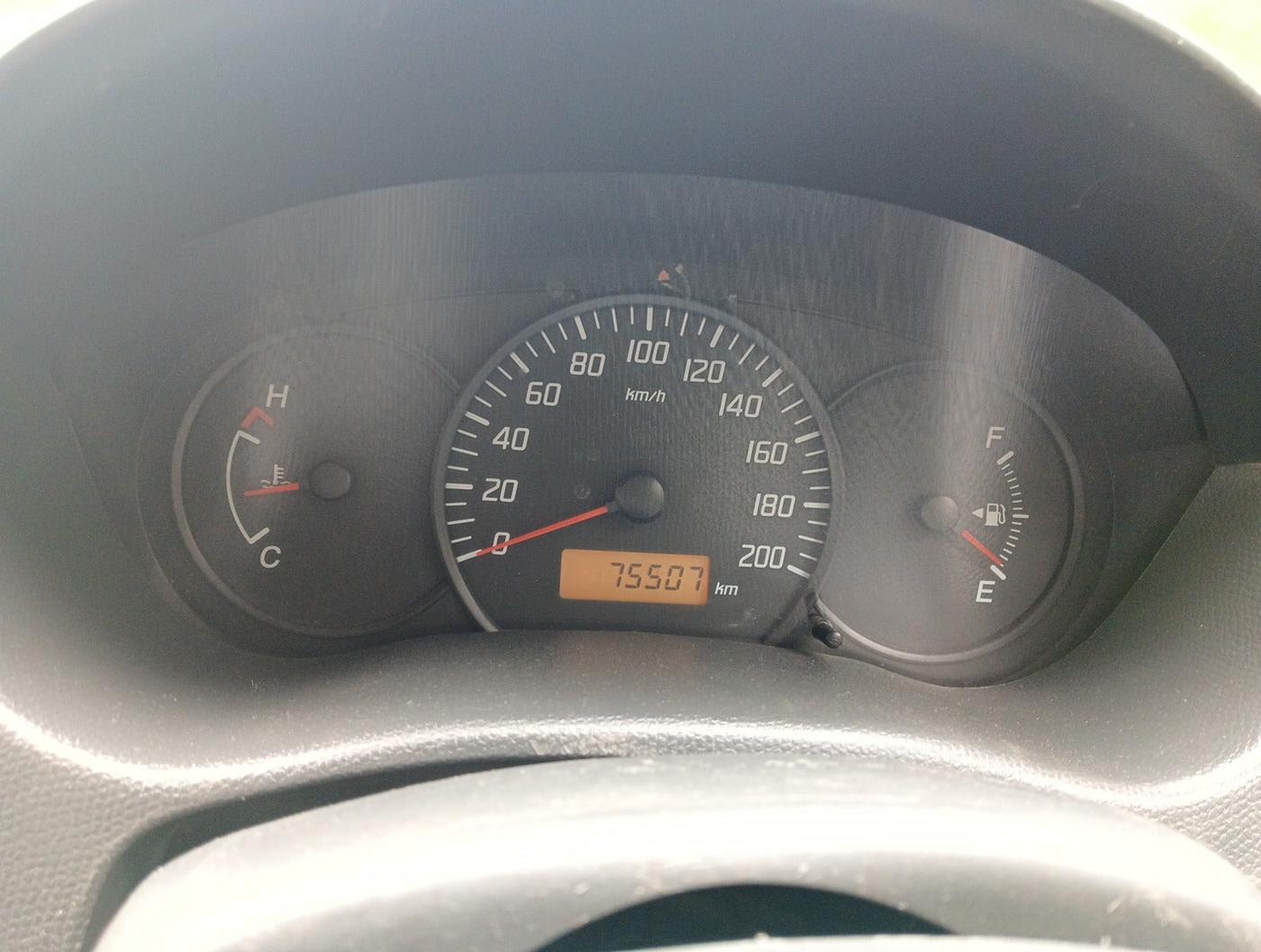 2010 Maruti Swift LXI, Petrol, Manual, 75,507 km, interior
