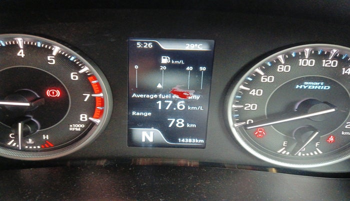 2024 Maruti FRONX ALPHA 1.0L TURBO 6 AT, Petrol, Automatic, 14,383 km, interior