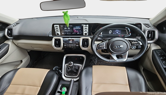2021 KIA SONET HTX 1.0 IMT, Petrol, Manual, 58,558 km, interior