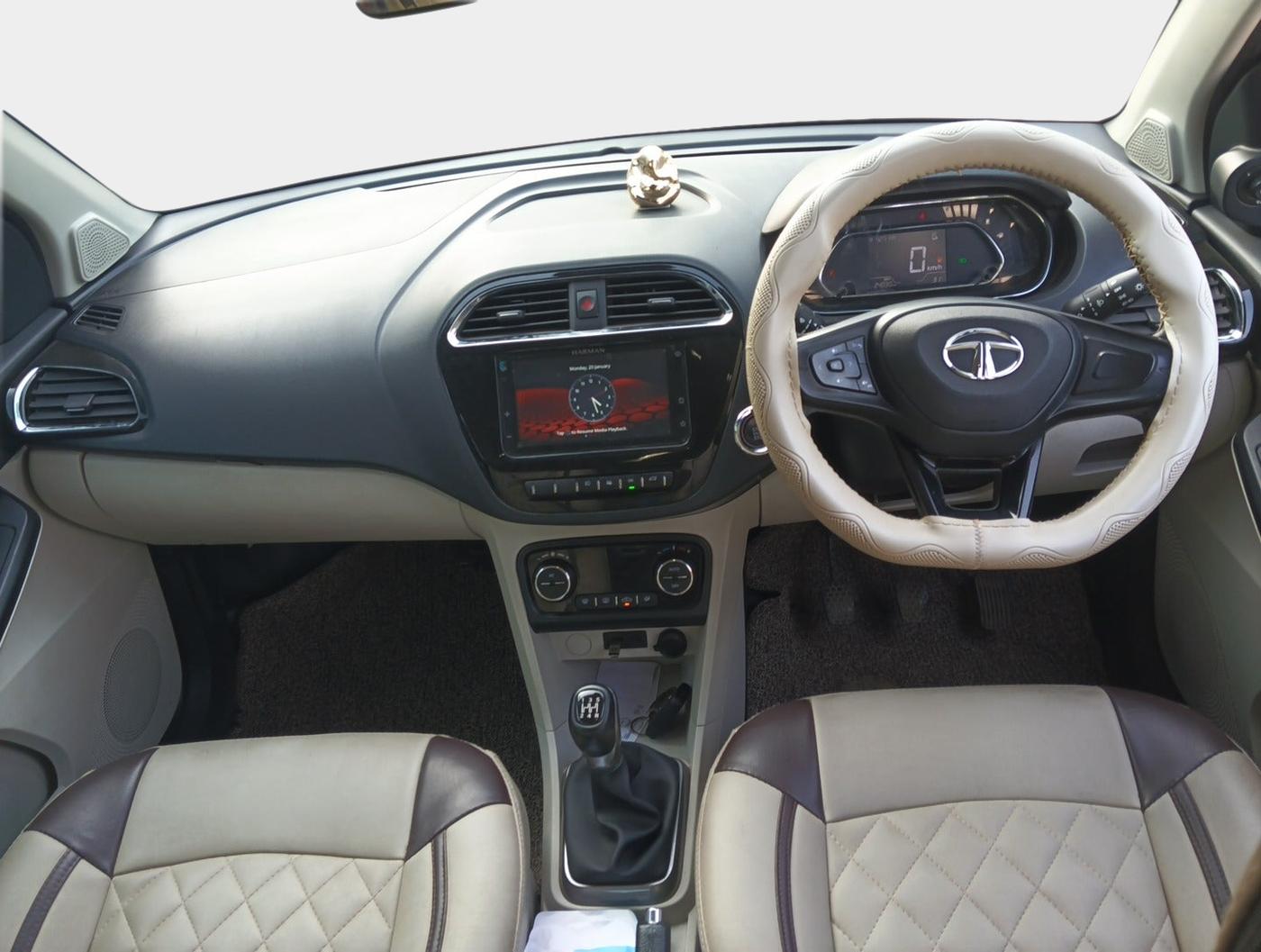 2022 Tata TIGOR XZ PLUS CNG, Petrol, Manual, 24,033 km, interior